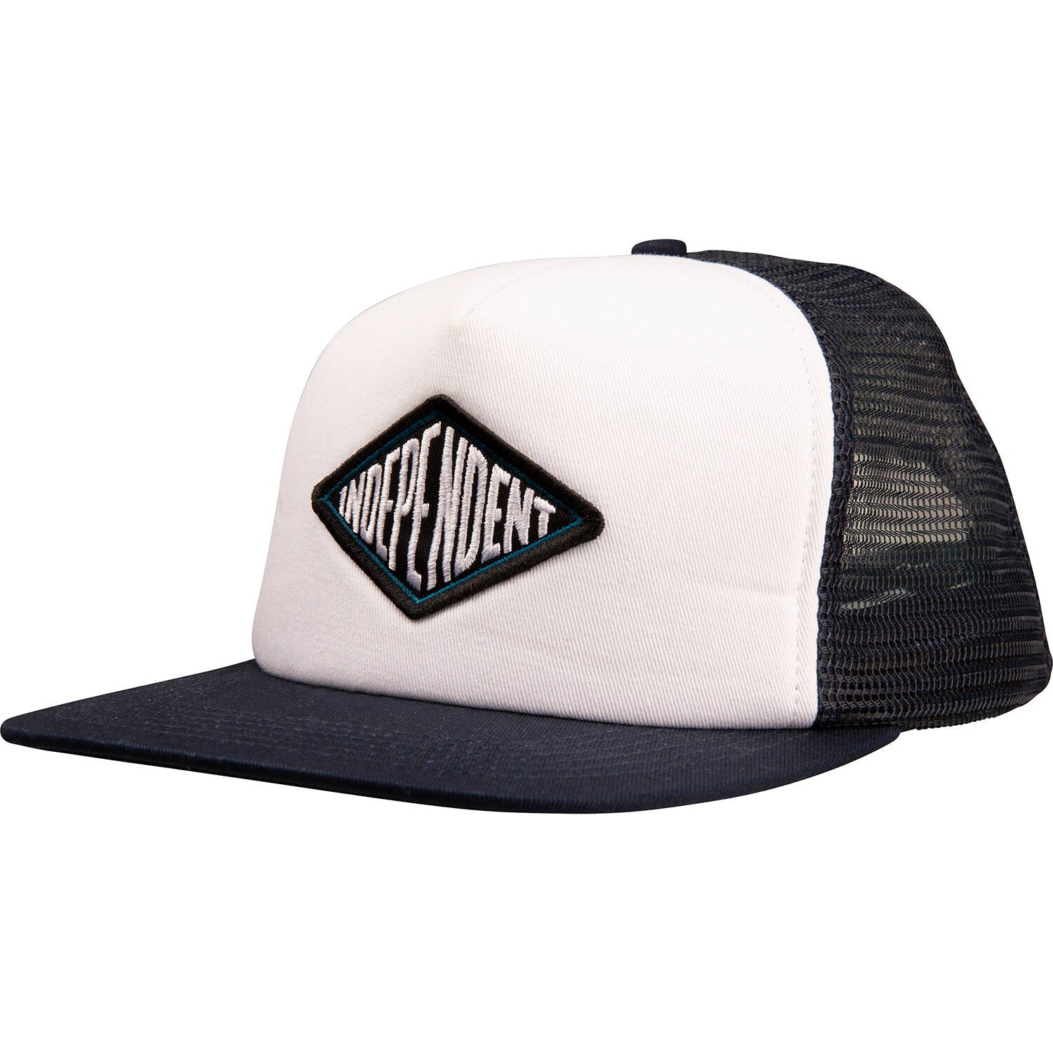 Independent Turn and Burn Mesh Cap - White/Black