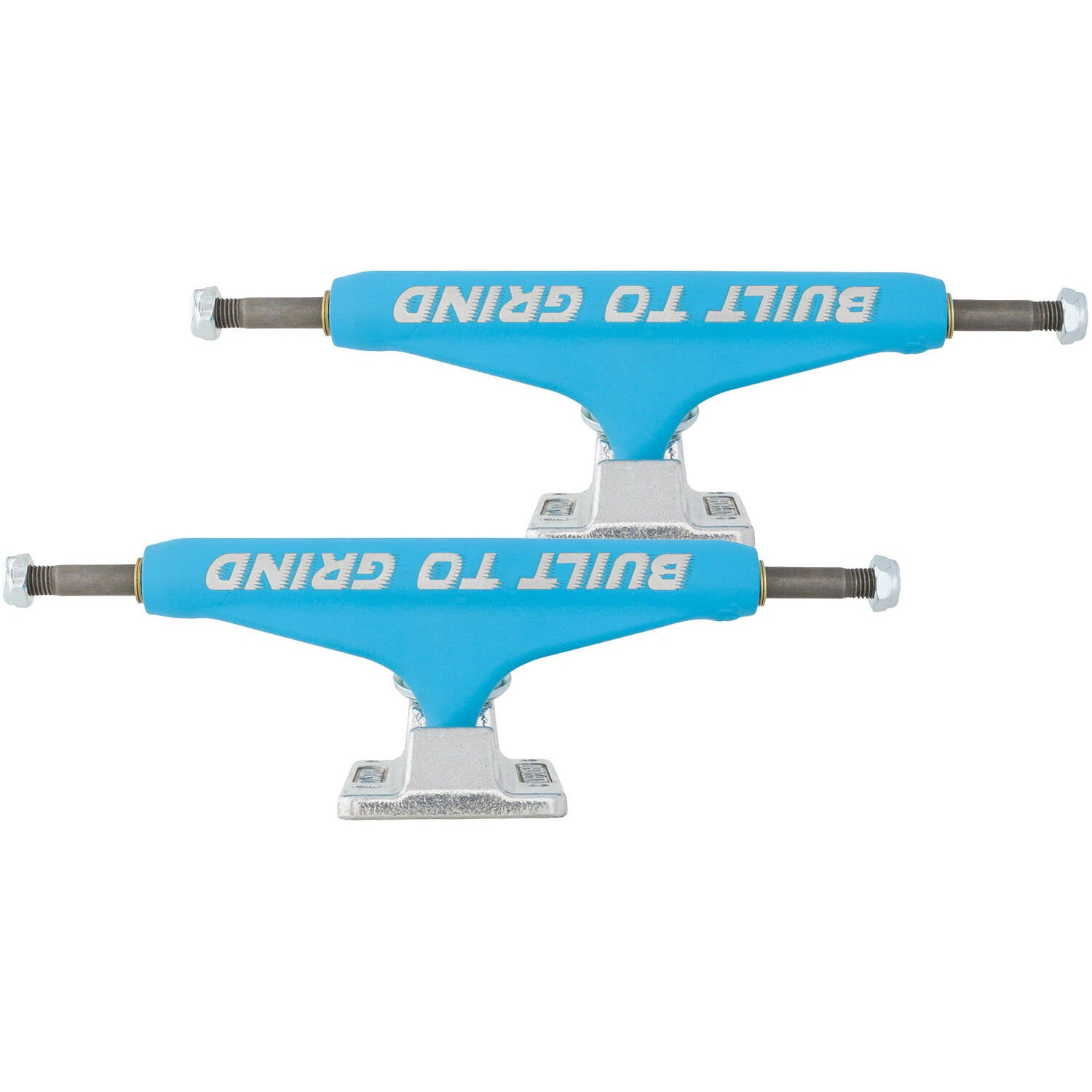 Independent Stage 11 Forged Hollow BTG Skateboard Trucks - Blue/Silver 144mm
