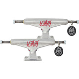 Independent x Slayer Stage 11 Skateboard Trucks - Silver 139mm