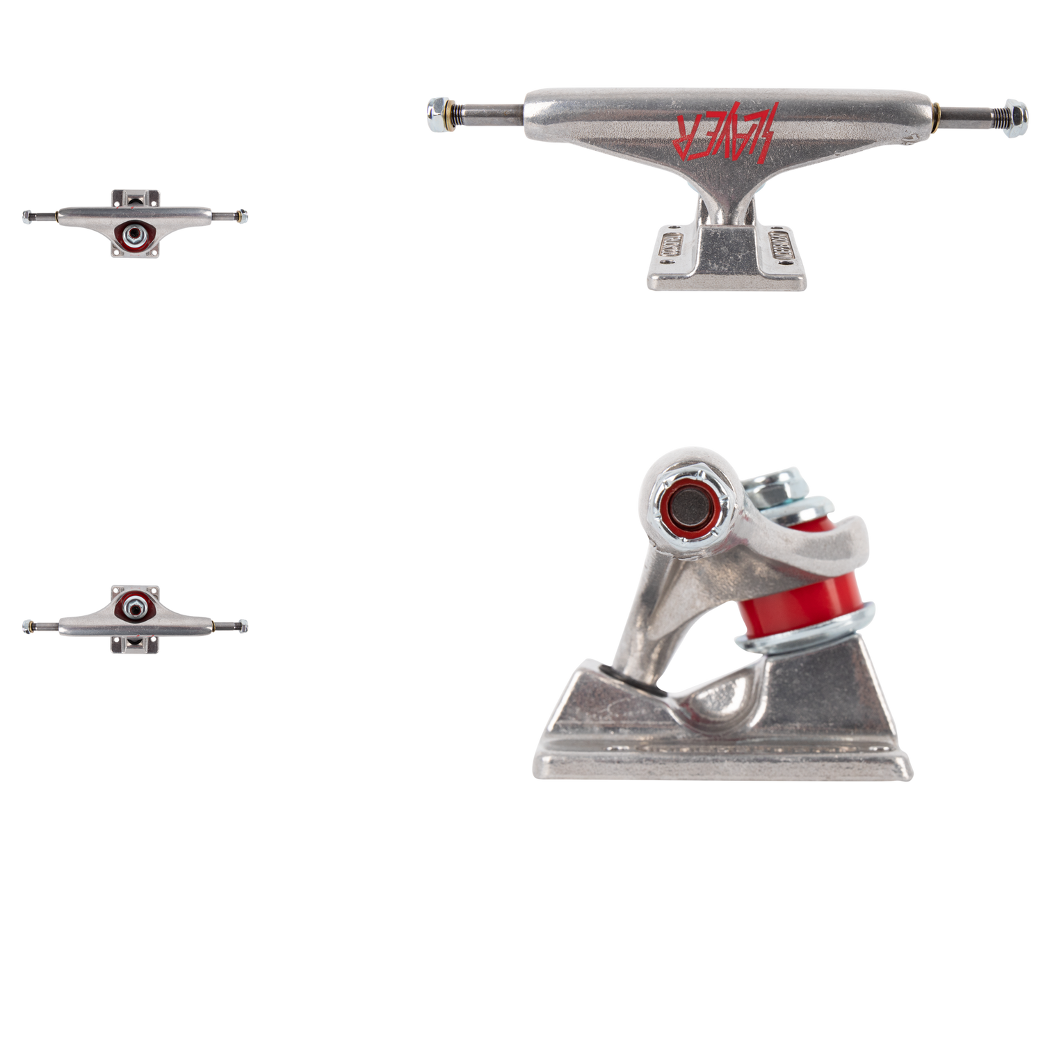 Independent x Slayer Stage 11 Skateboard Trucks - Silver 139mm