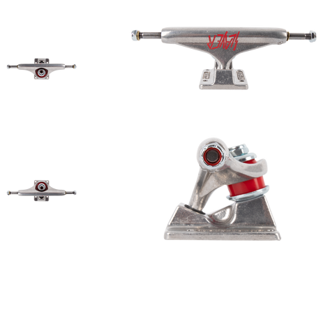 Independent x Slayer Stage 11 Skateboard Trucks - Silver 169mm