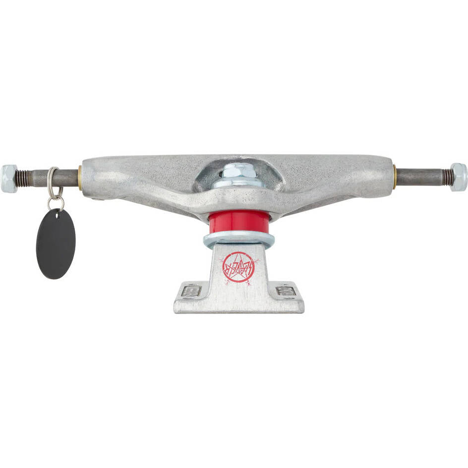Independent x Slayer Stage 11 Skateboard Trucks - Silver 144mm