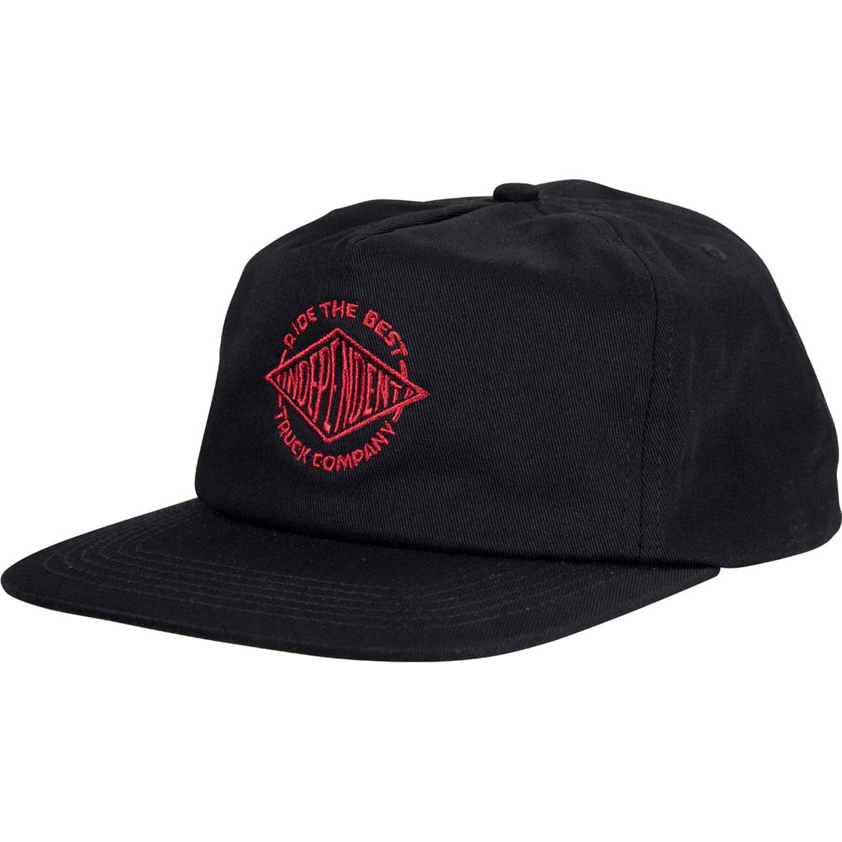 Independent Seal Summit Snapback Cap - Black
