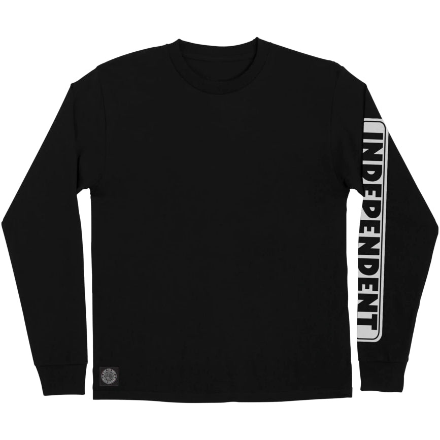 Independent Bar Reflect Longsleeve T Shirt - Black
