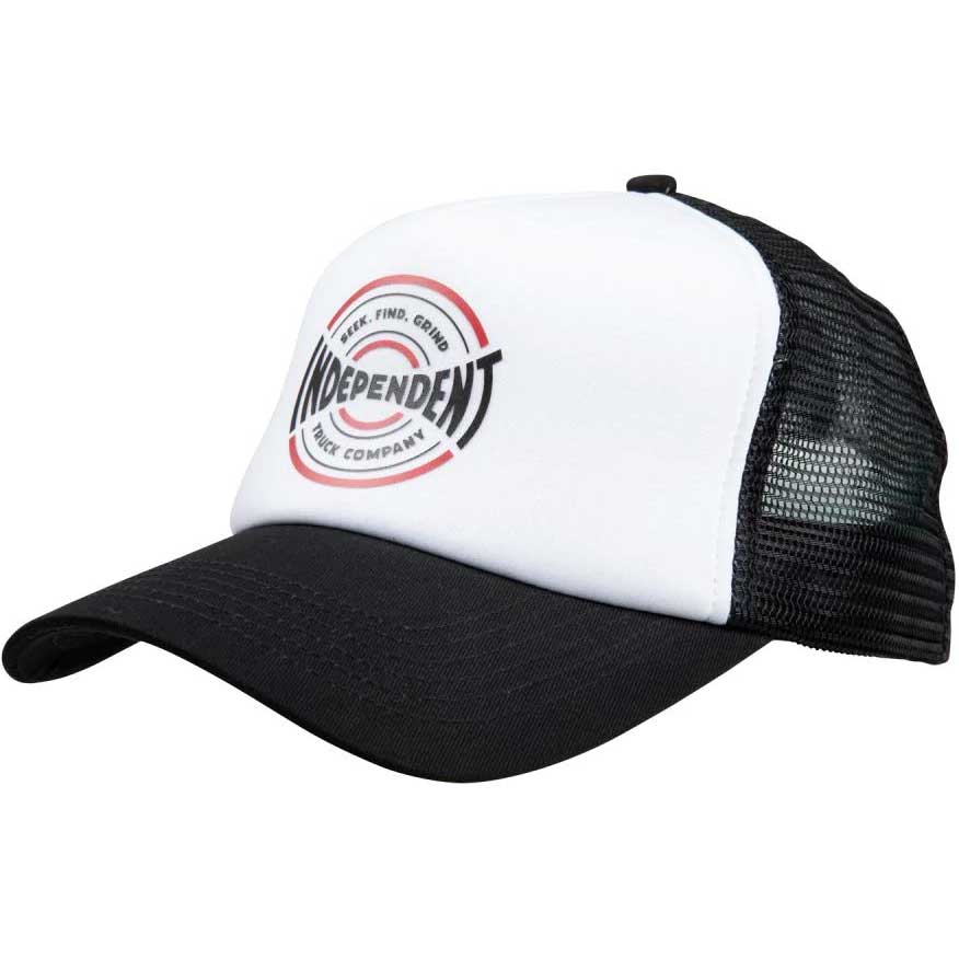 Independent SFG Span Meshback Cap - White/Black