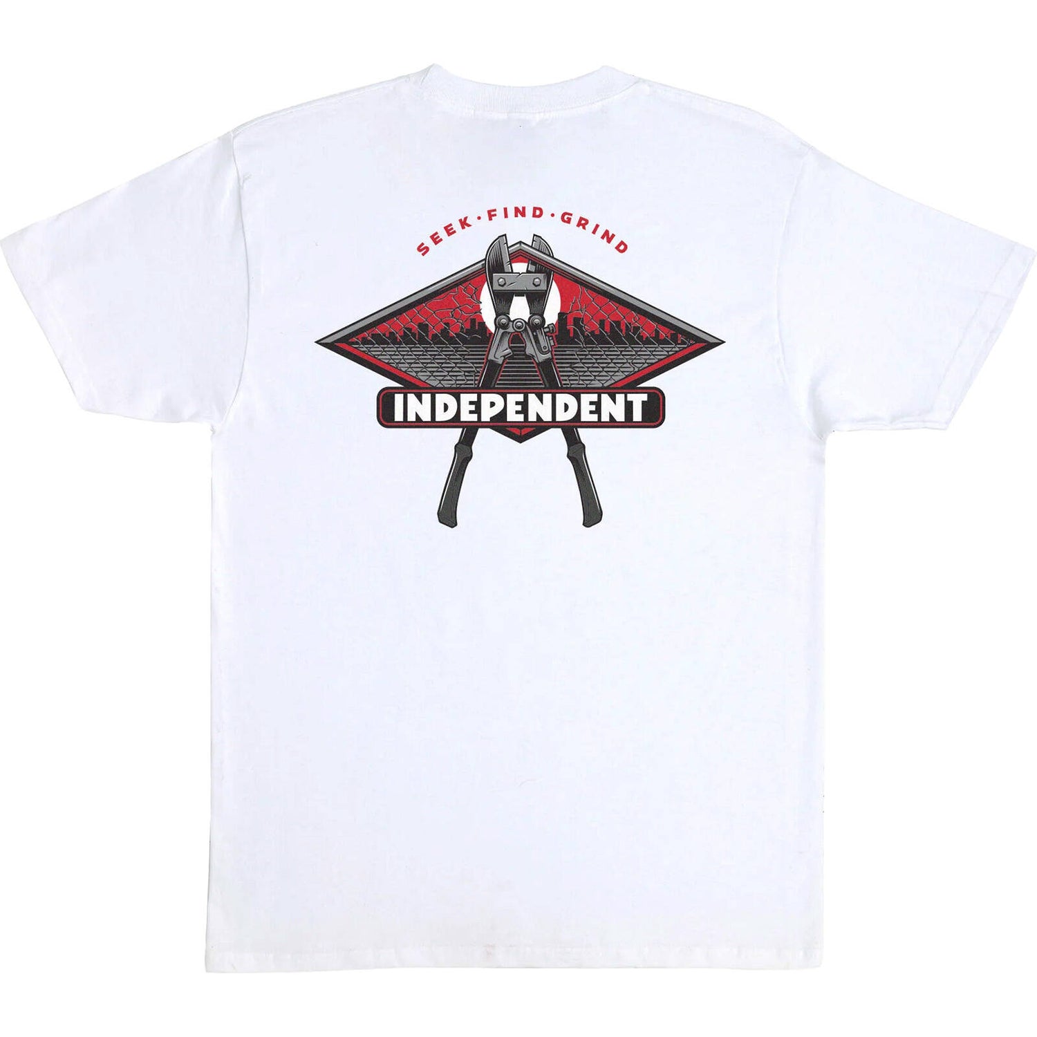 Independent Keys To The City T Shirt - White