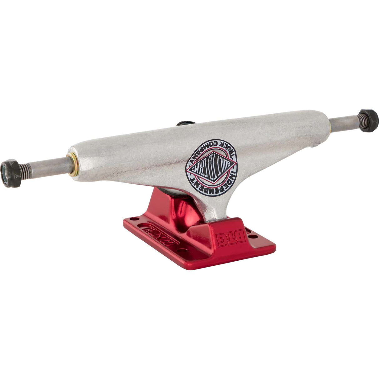 Independent Stage 11 Hollow Forged BTG Summit Skateboard Trucks - Silver/Ano Red 149mm
