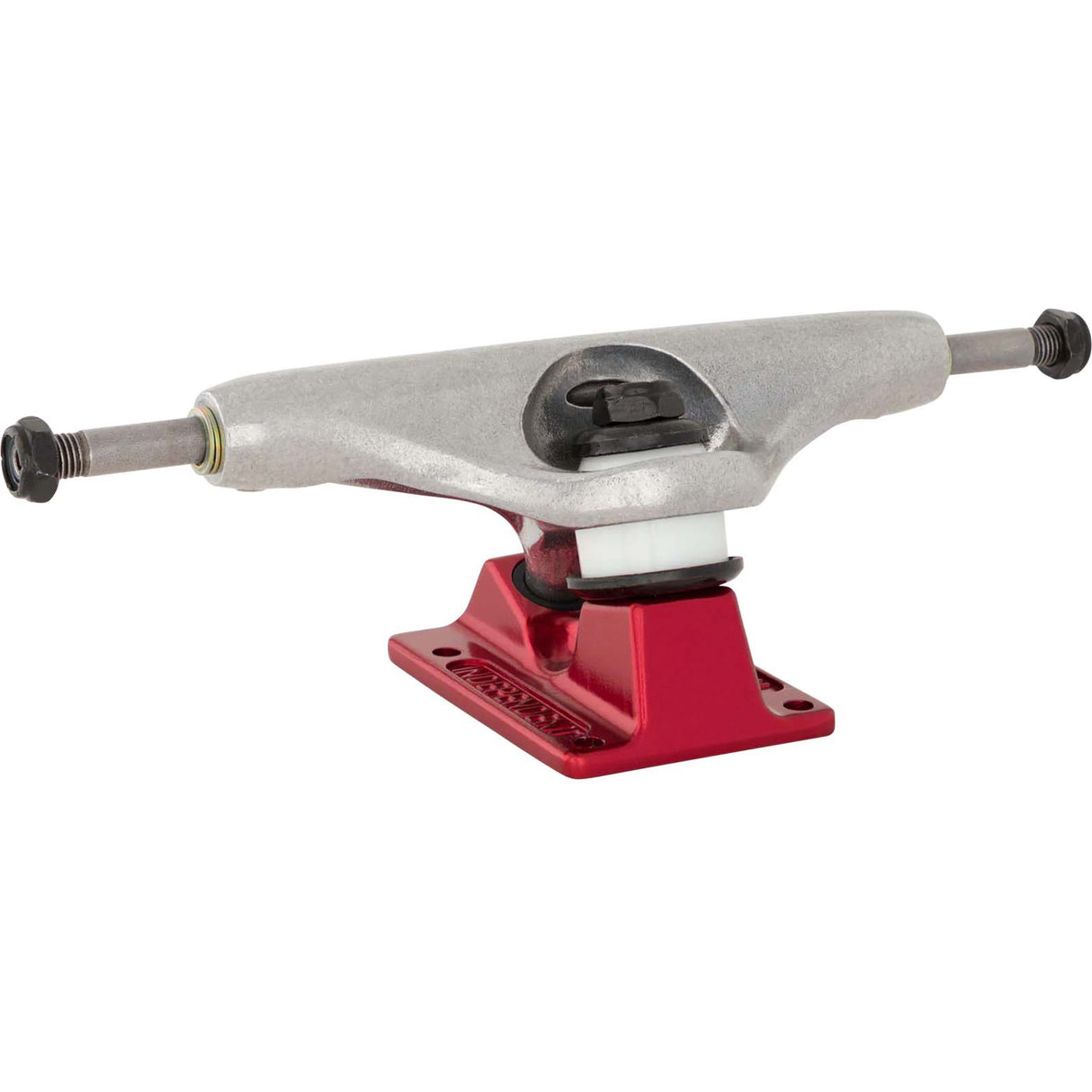 Independent Stage 11 Hollow Forged BTG Summit Skateboard Trucks - Silver/Ano Red 144mm