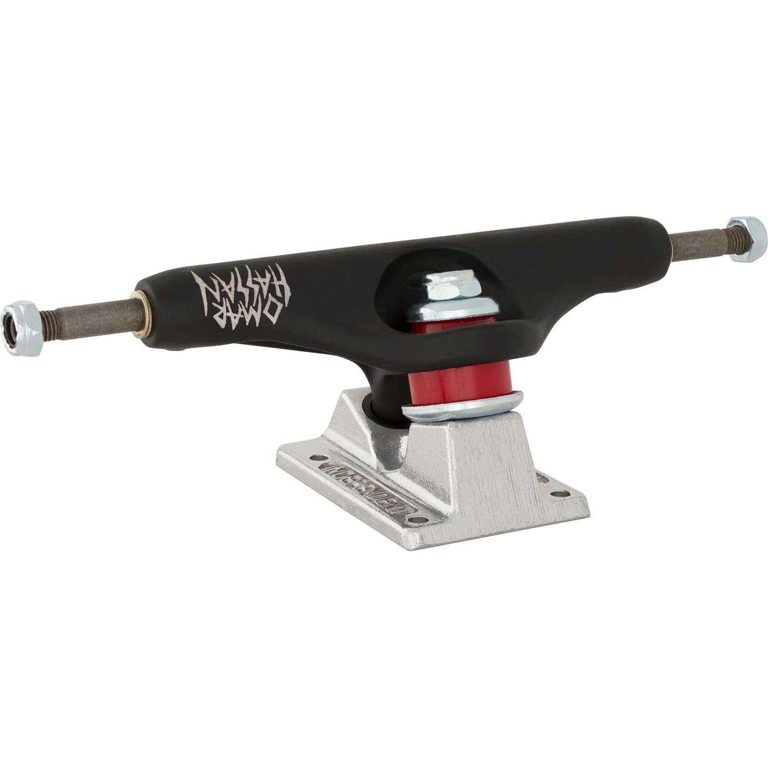 Independent Stage 11 Hollow Omar Hassan Skateboard Trucks - Standard Black/Silver 159mm
