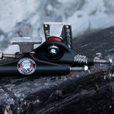 Independent Stage 11 Hollow Omar Hassan Skateboard Trucks - Standard Black/Silver 159mm