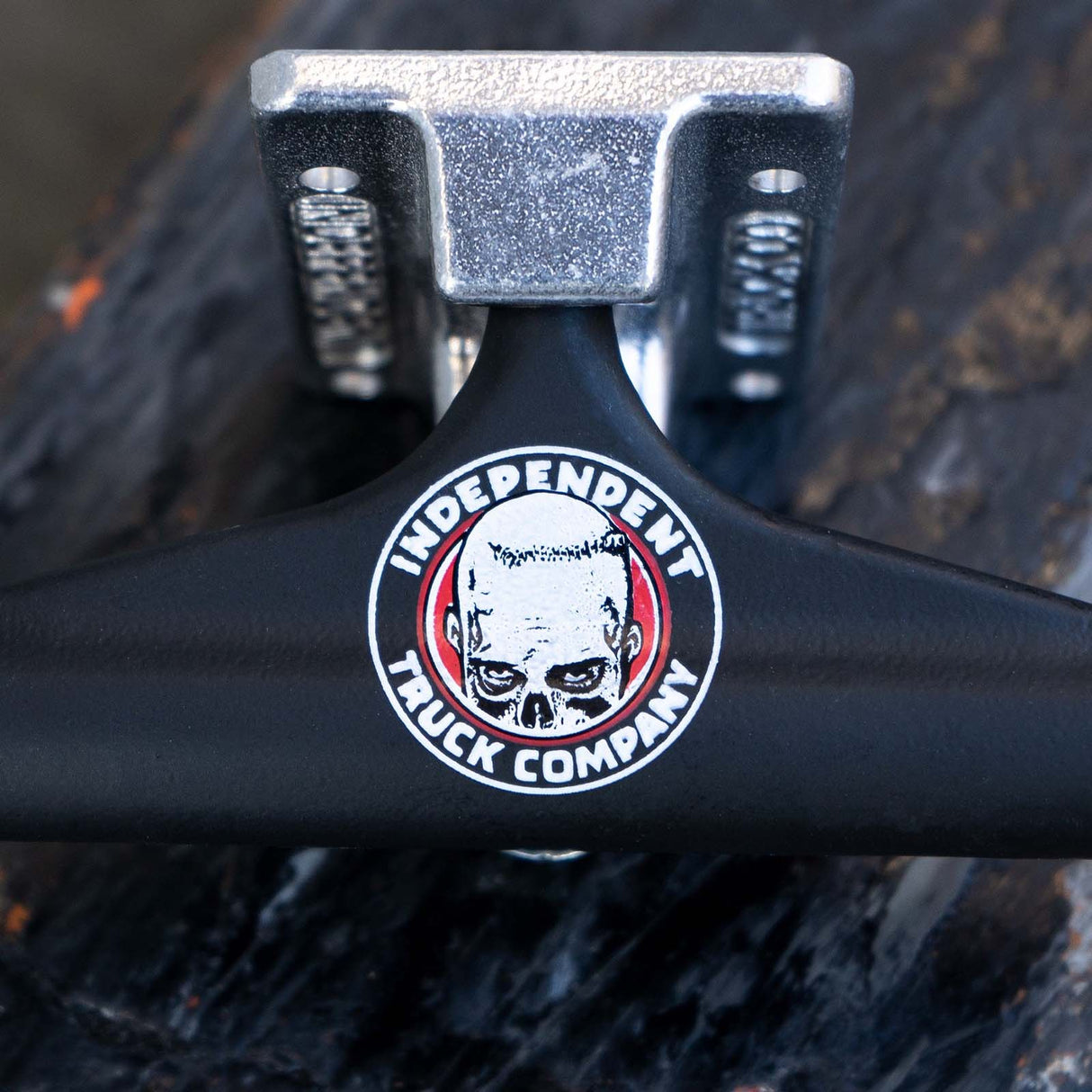 Independent Stage 11 Hollow Omar Hassan Skateboard Trucks - Standard Black/Silver 159mm