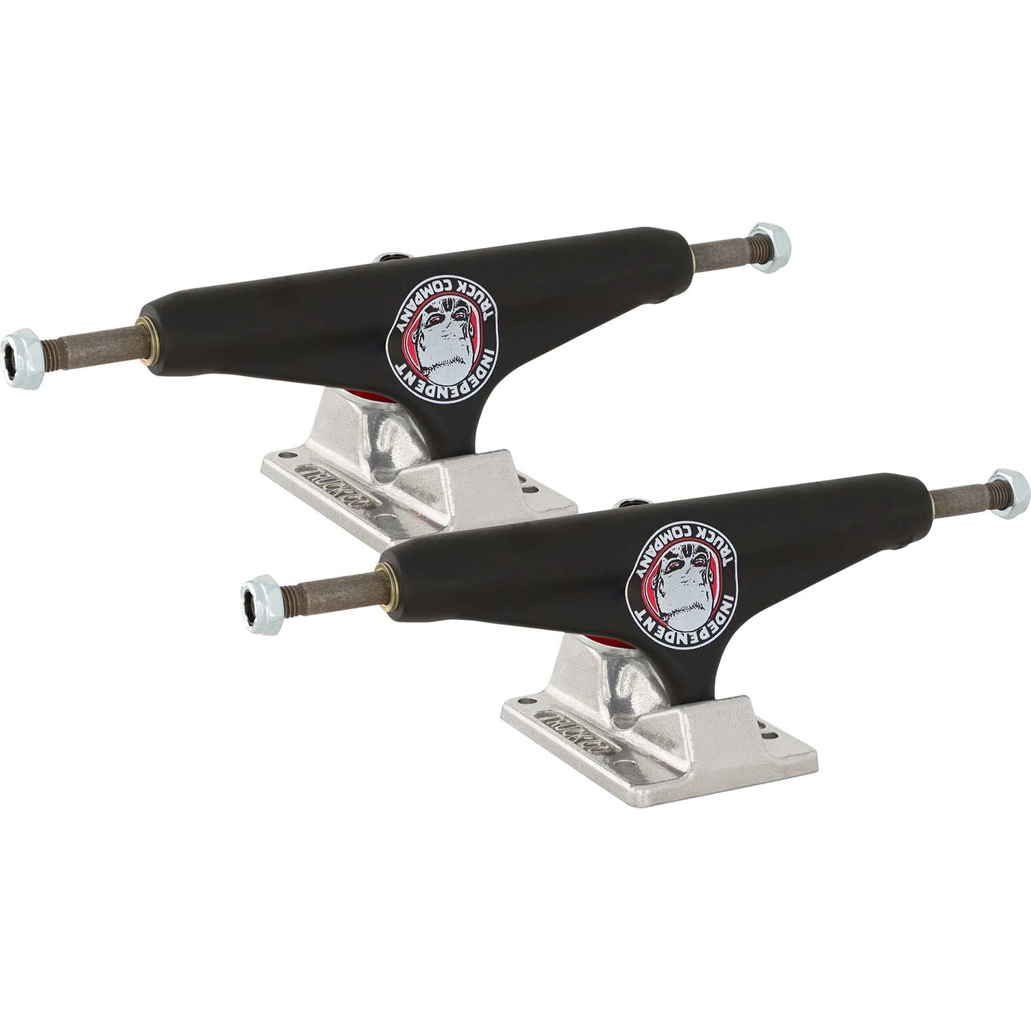 Independent Stage 11 Hollow Omar Hassan Skateboard Trucks - Standard Black/Silver 159mm