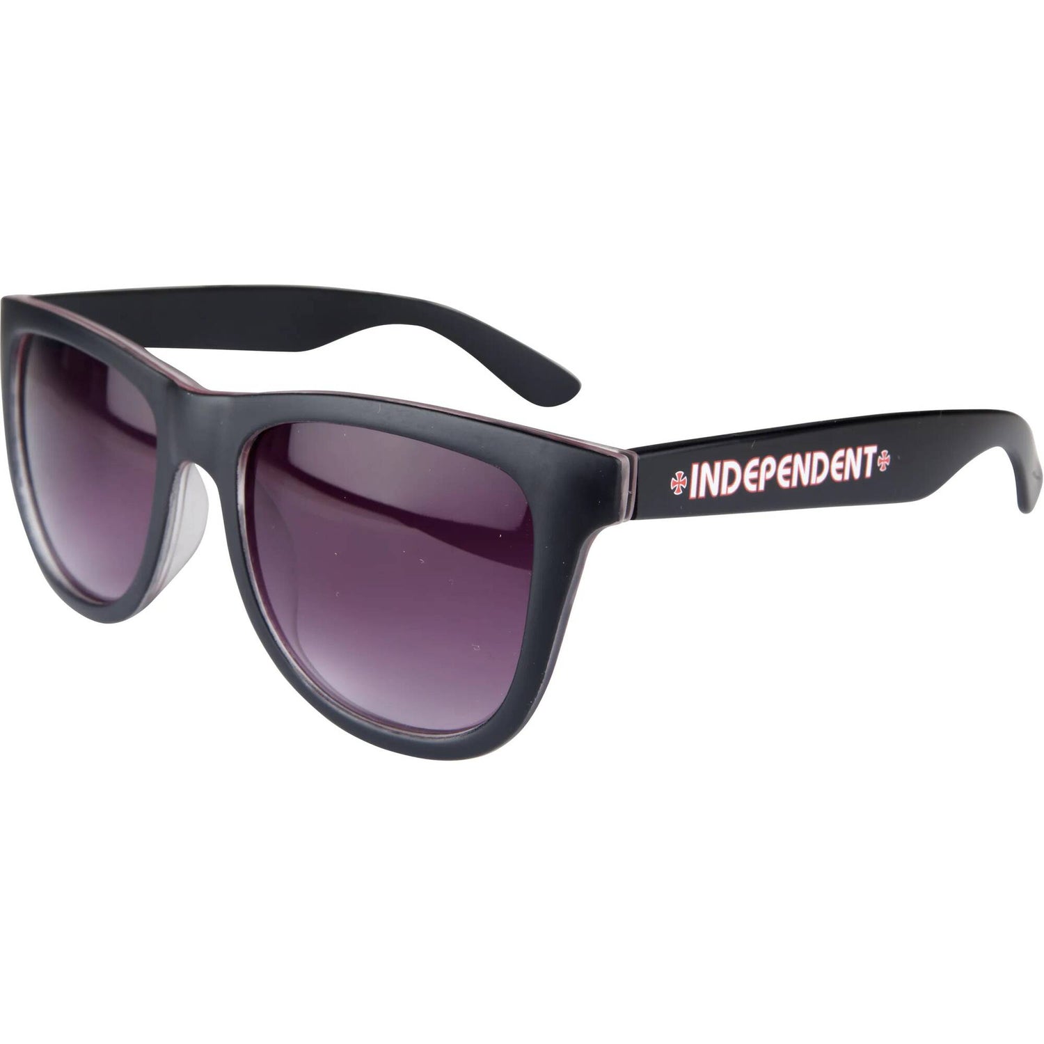 Independent Bar Cross Sunglasses - Black