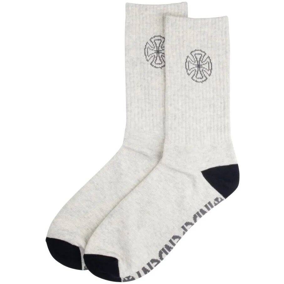 Independent B/C Cast Socks - Marled Light Grey