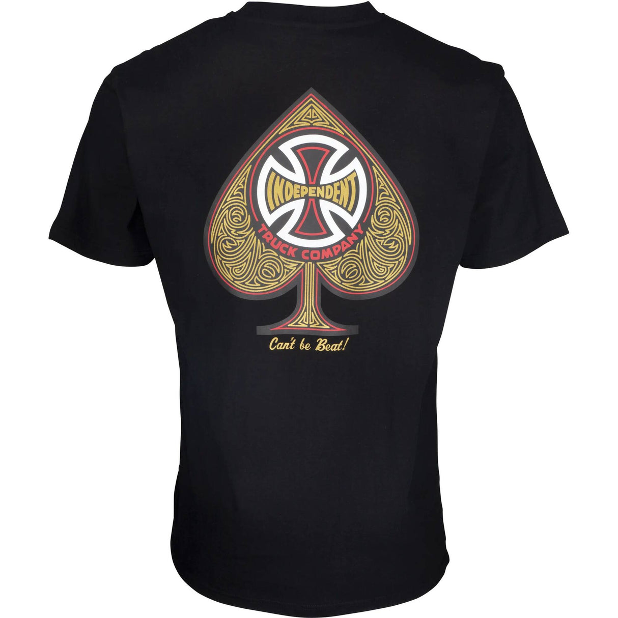 Independent CBB Cross Spade T Shirt - Black