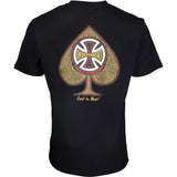 Independent CBB Cross Spade T Shirt - Black