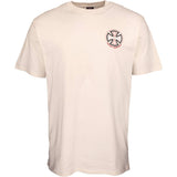 Independent CBB Cross Spade T Shirt - Off White