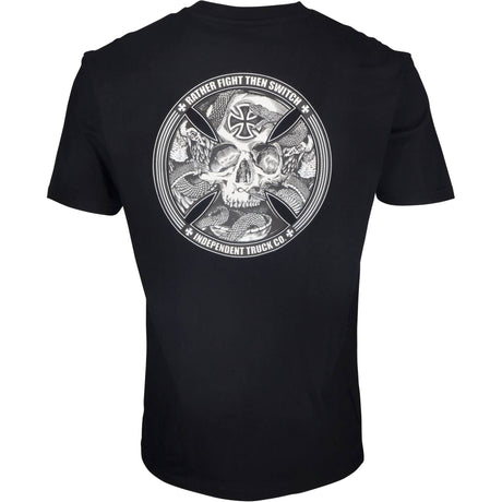 Independent FTC Skull T Shirt - Black SML