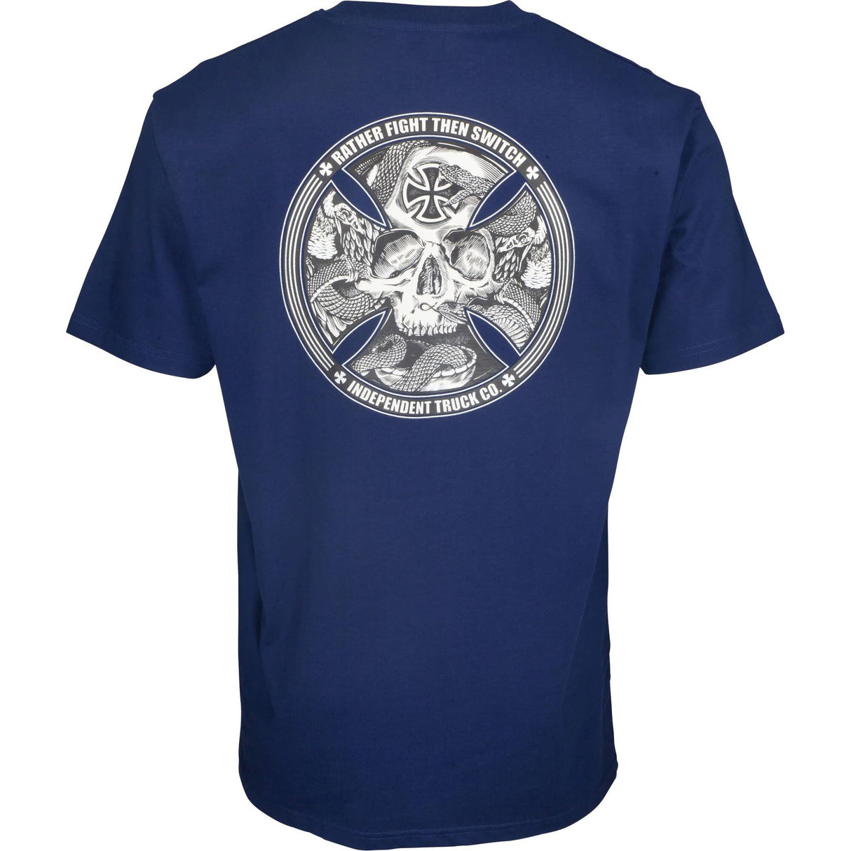 Independent FTS Skull T Shirt - Dark Navy