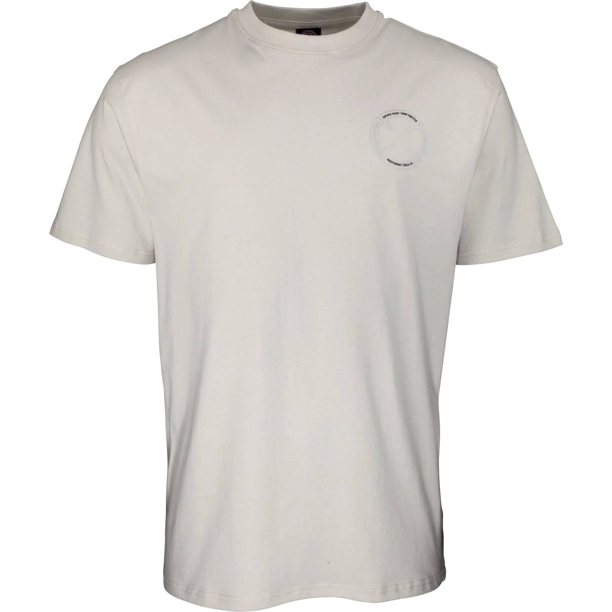Independent FTS Skull T Shirt - Silver