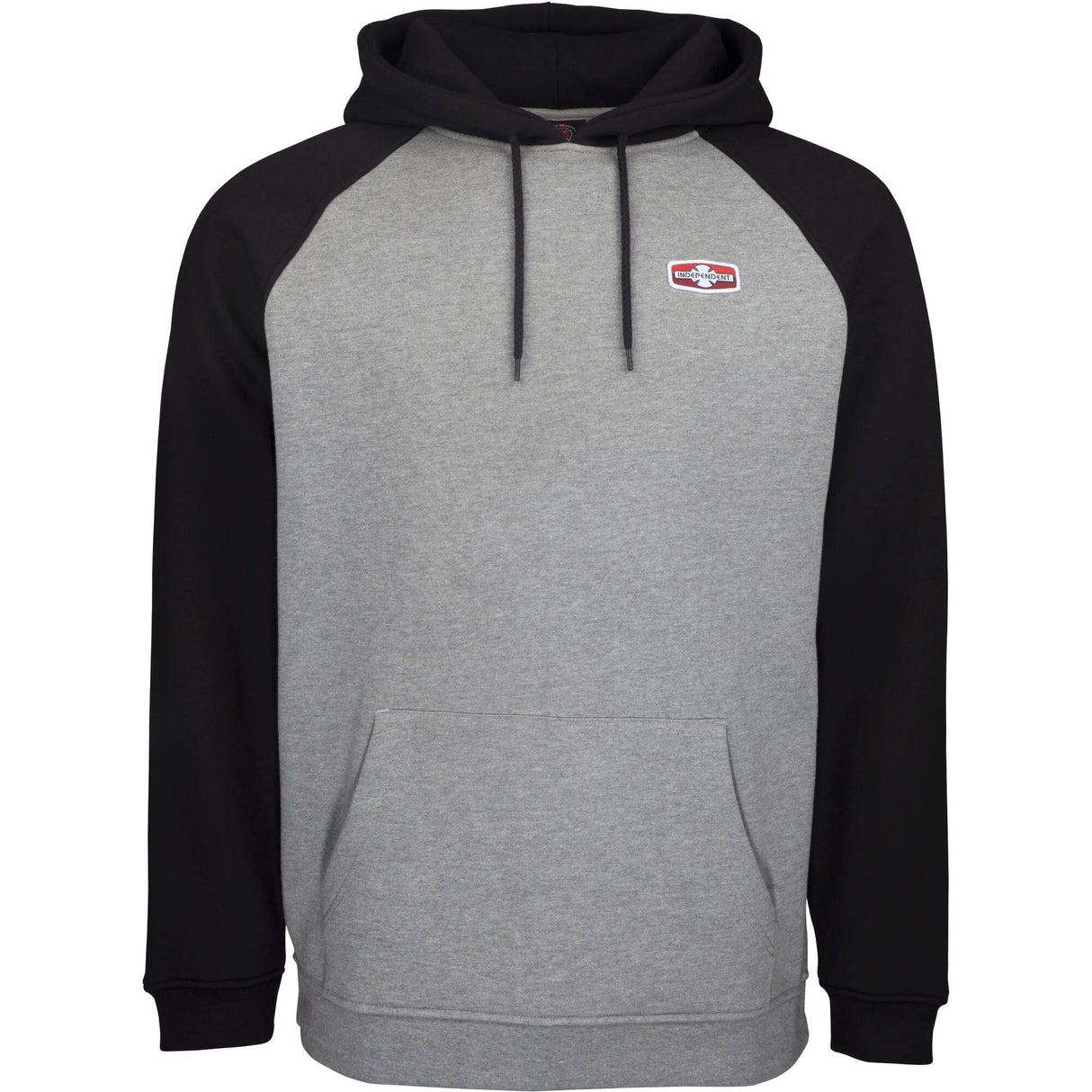 Independent O.G.B.C Rigid Raglan Hoodie - Black/Dark Heather MED