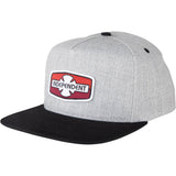 Independent O.G.B.C Rigid Snapback Cap - Charcoal Heather/Black