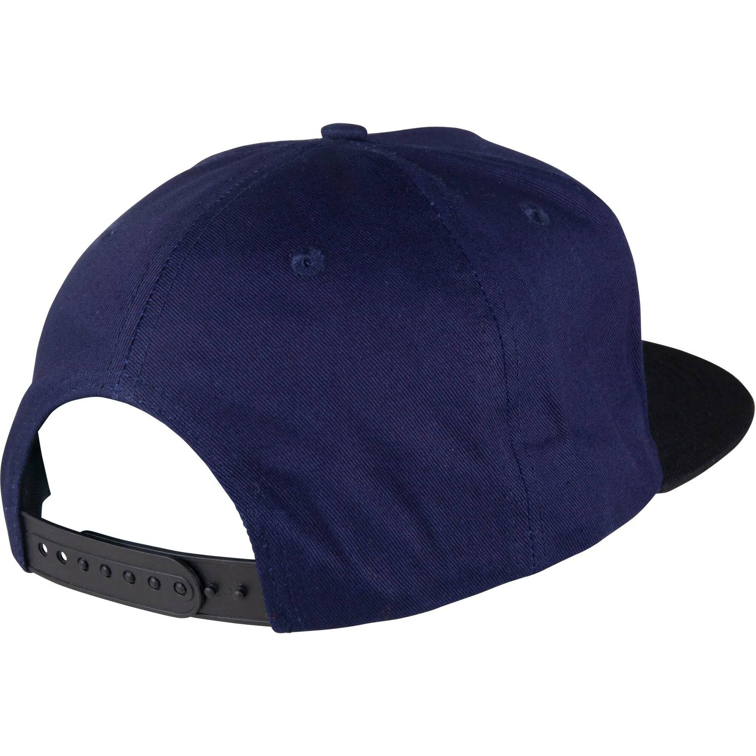 Independent Split Cross Snapback Cap - Dark Navy/Black