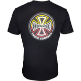 Independent Split Cross T Shirt - Black MED