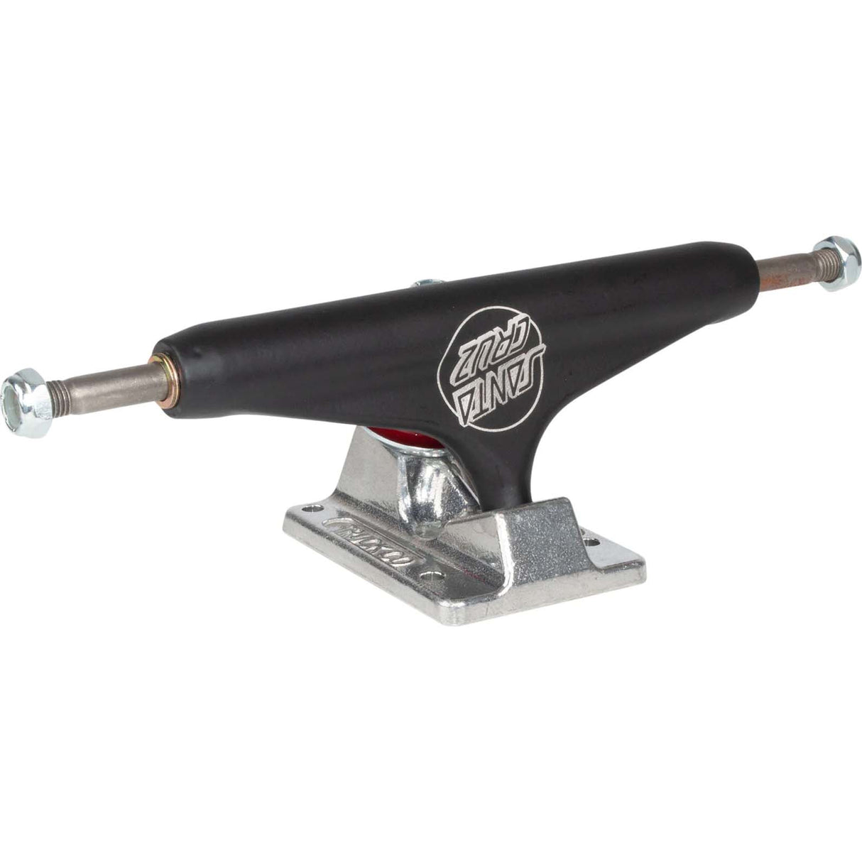 Independent Stage 11 x Santa Cruz Skateboard Trucks - Black/Silver 144mm