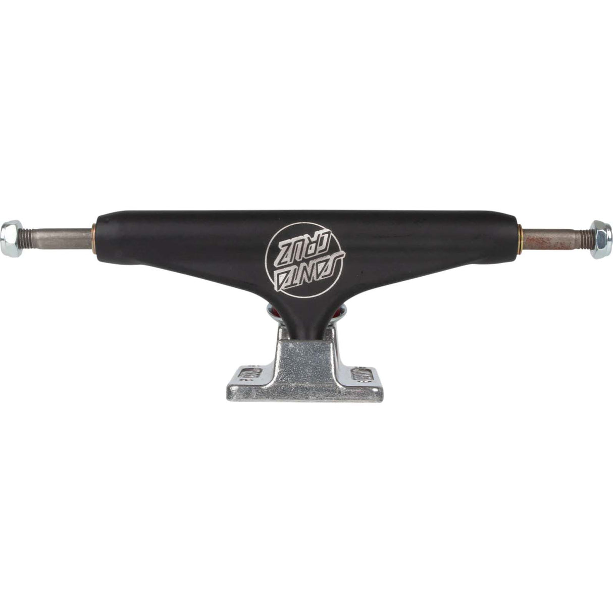 Independent Stage 11 x Santa Cruz Skateboard Trucks - Black/Silver 144mm