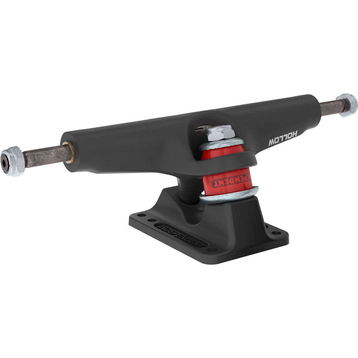 Independent Stage 4 Hollow Full Bar Skateboard Trucks - Black 215mm