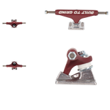 Independent Stage 11 BTG Speed Standard Skateboard Trucks - Burgundy/Silver 144mm