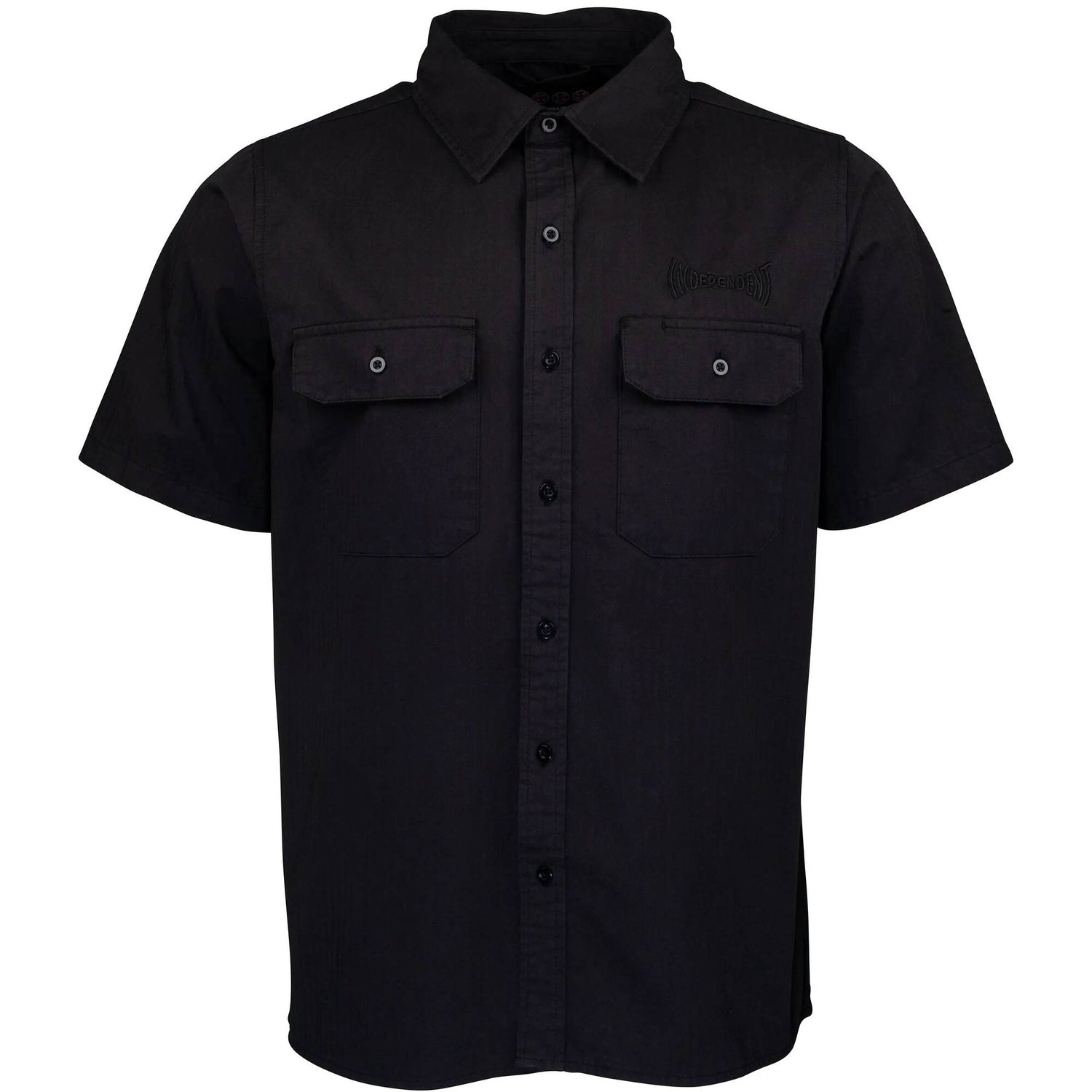 Independent 78 Cross Work Shirt - Black