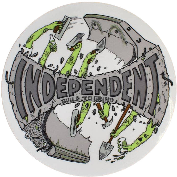 Independent Build To Grind Skateboard Sticker