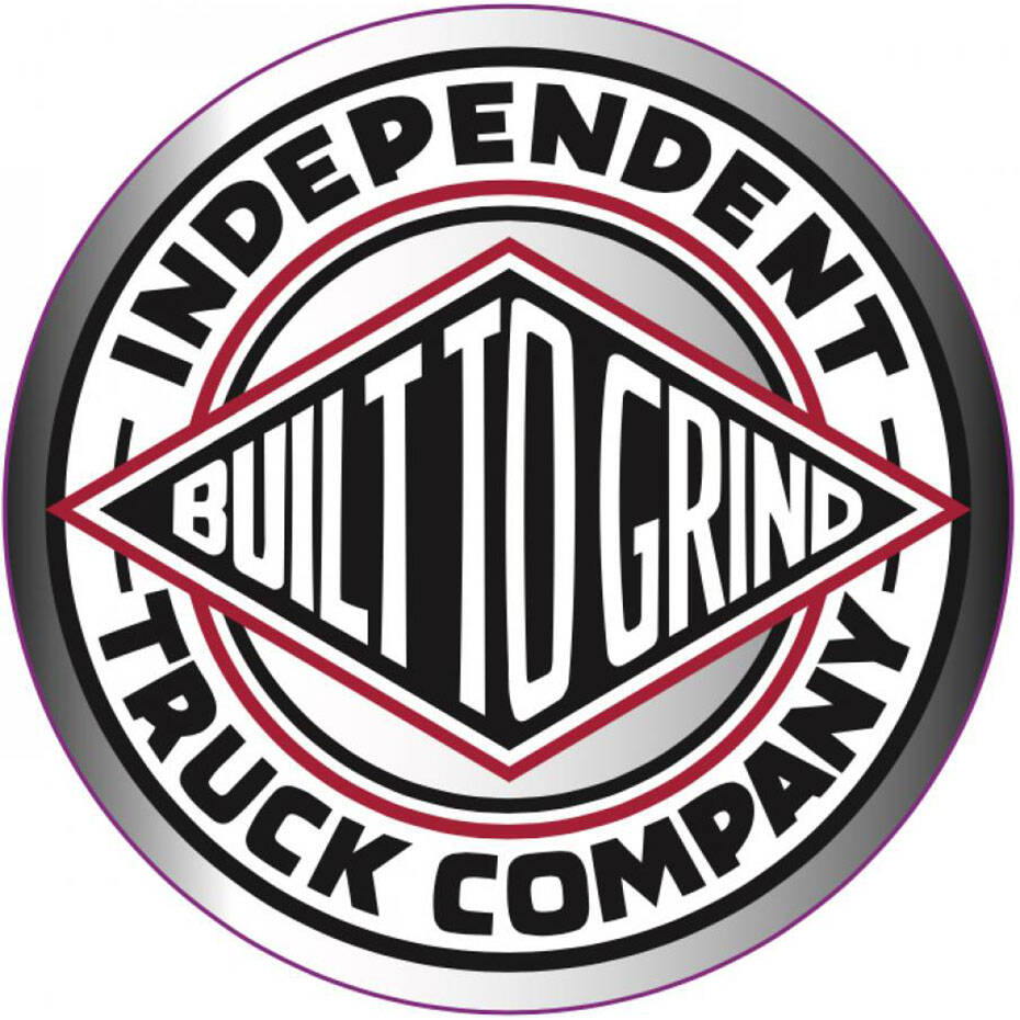 Independent BTG Summit Foil Skateboard Sticker - Silver