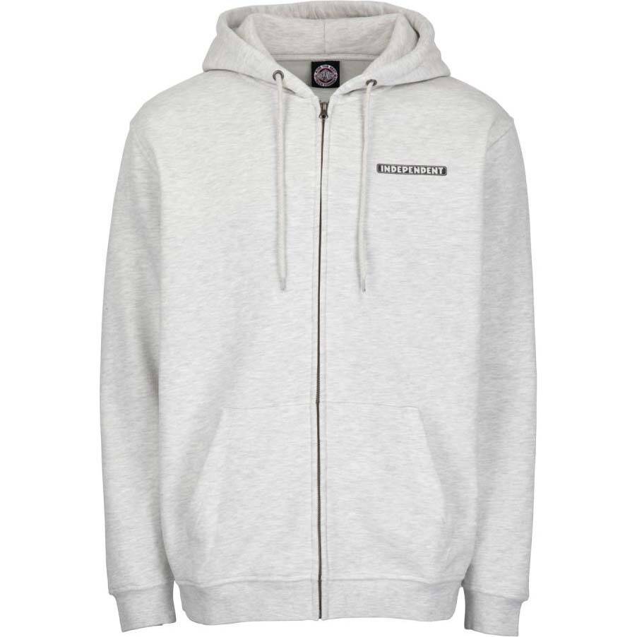 Independent GFL Boneyard Zip Hoodie - Athletic Heather