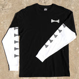 Independent Metal Span Long Sleeve T Shirt - Black/White