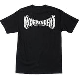 Independent Metal Span Front T Shirt - Black
