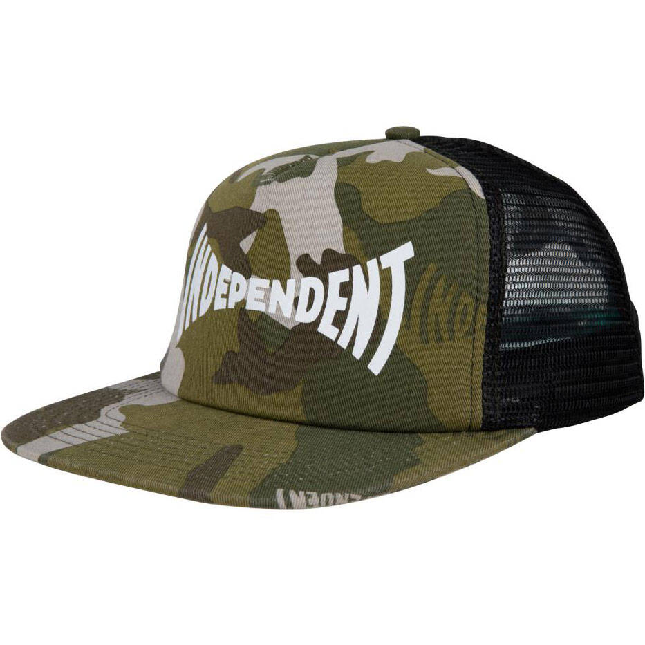 Independent Span Meshback Cap - Camo/Black