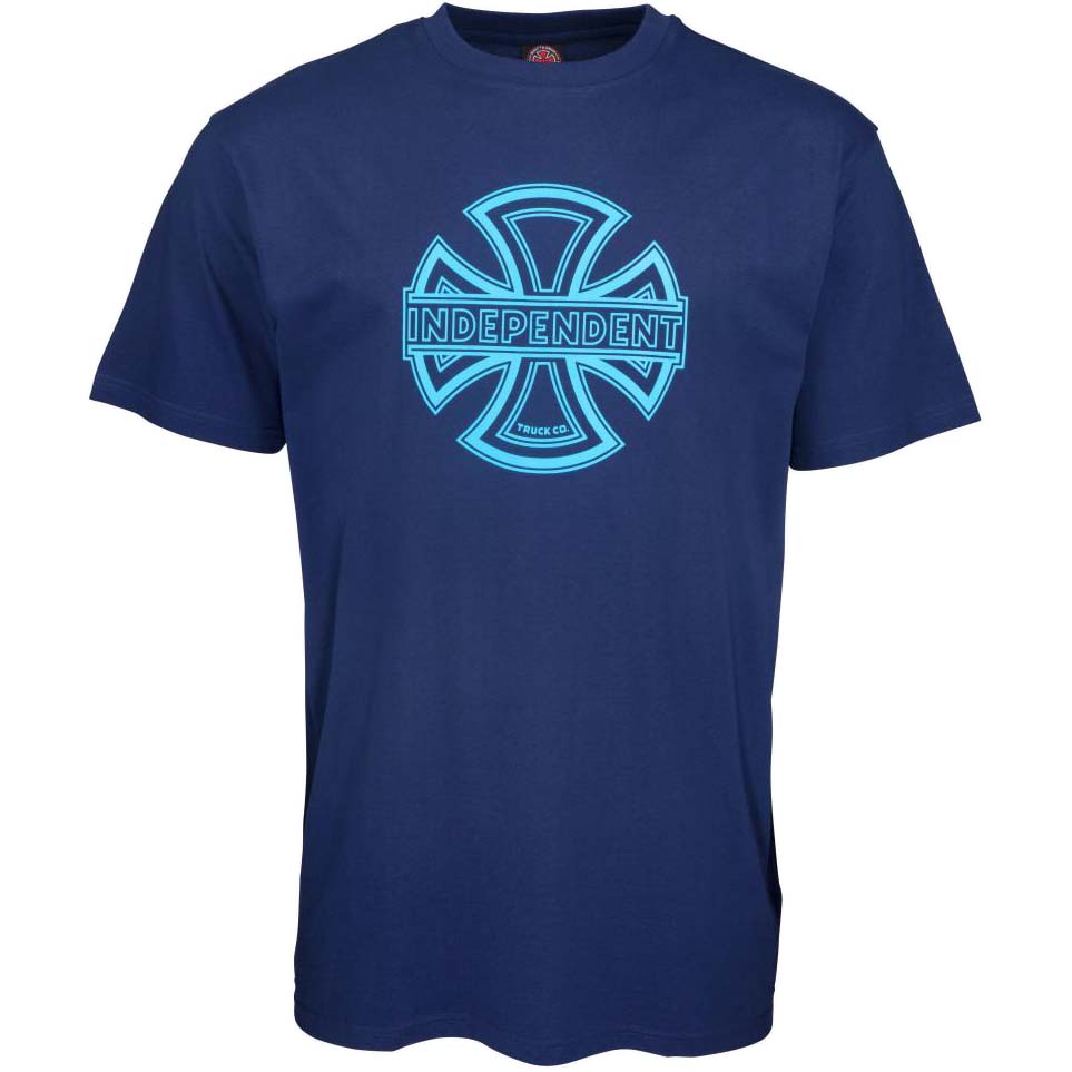 Independent Convex T Shirt - Dark Navy