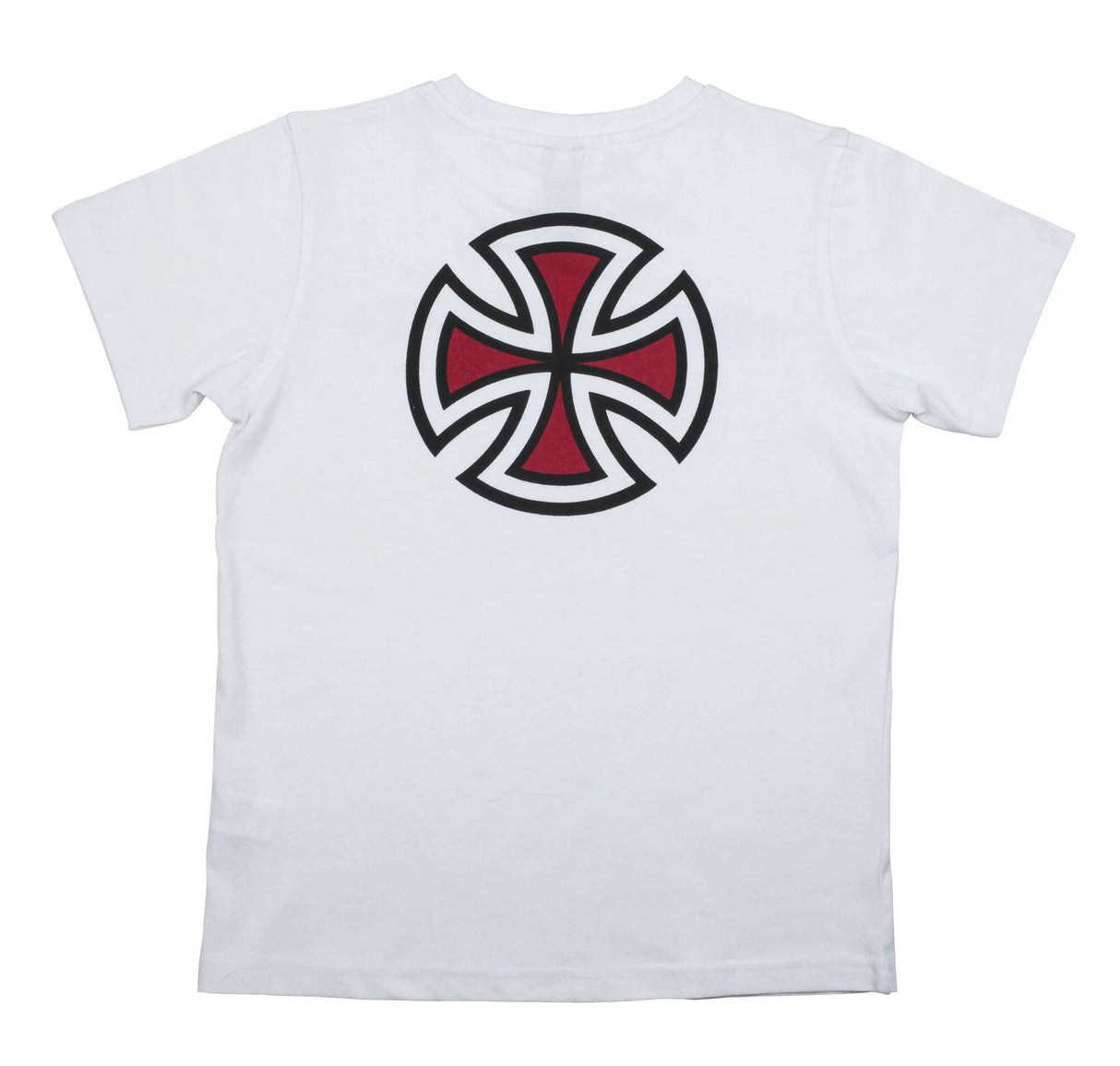 Independent Bar Cross Kids T Shirt - White