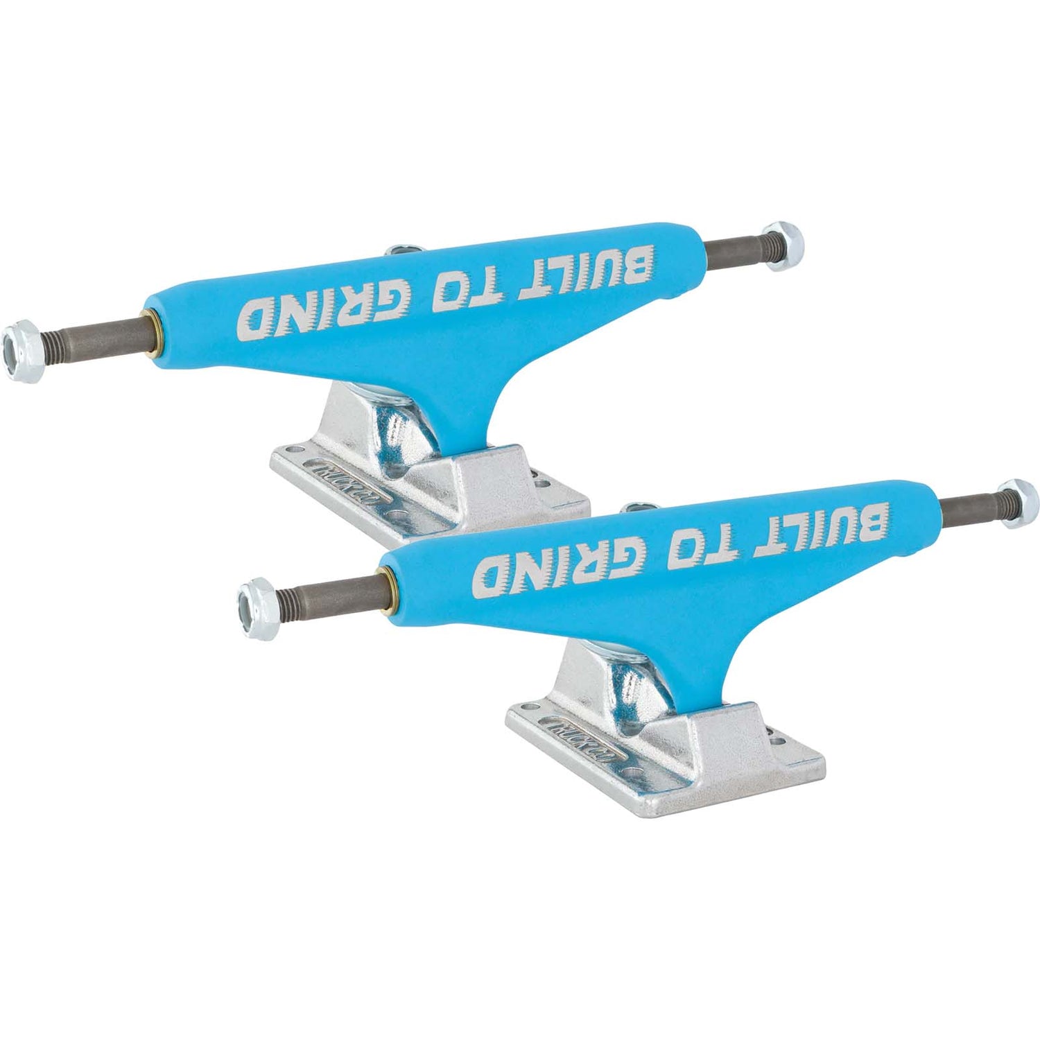Independent Stage 11 BTG Speed Skateboard Trucks - Blue/Silver 139mm