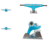 Independent Stage 11 BTG Speed Skateboard Trucks - Blue/Silver 139mm