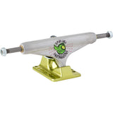 Independent Stage 11 Forged Hollow Skateboard Trucks - Hawk Silver/Green 139mm