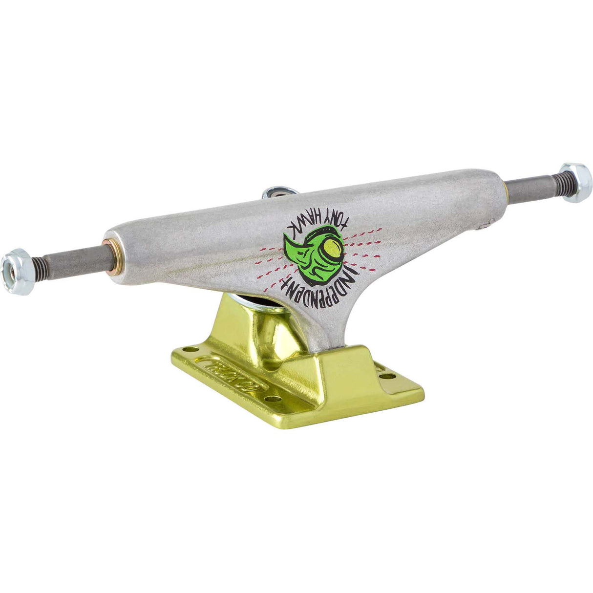 Independent Stage 11 Forged Hollow Skateboard Trucks - Hawk Silver/Green 149mm