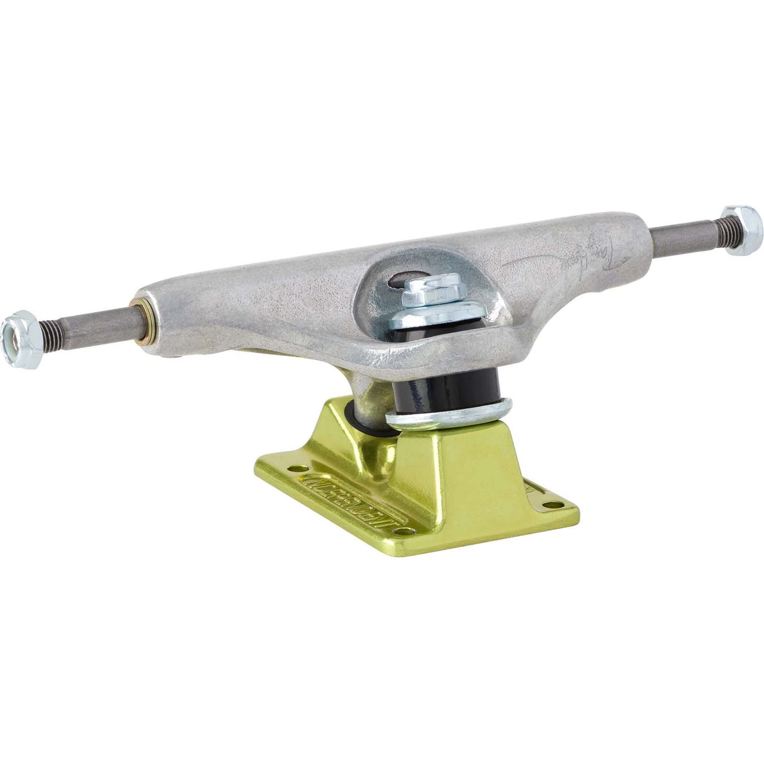 Independent Stage 11 Forged Hollow Skateboard Trucks - Hawk Silver/Green 144mm
