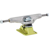Independent Stage 11 Forged Hollow Skateboard Trucks - Hawk Silver/Green 144mm