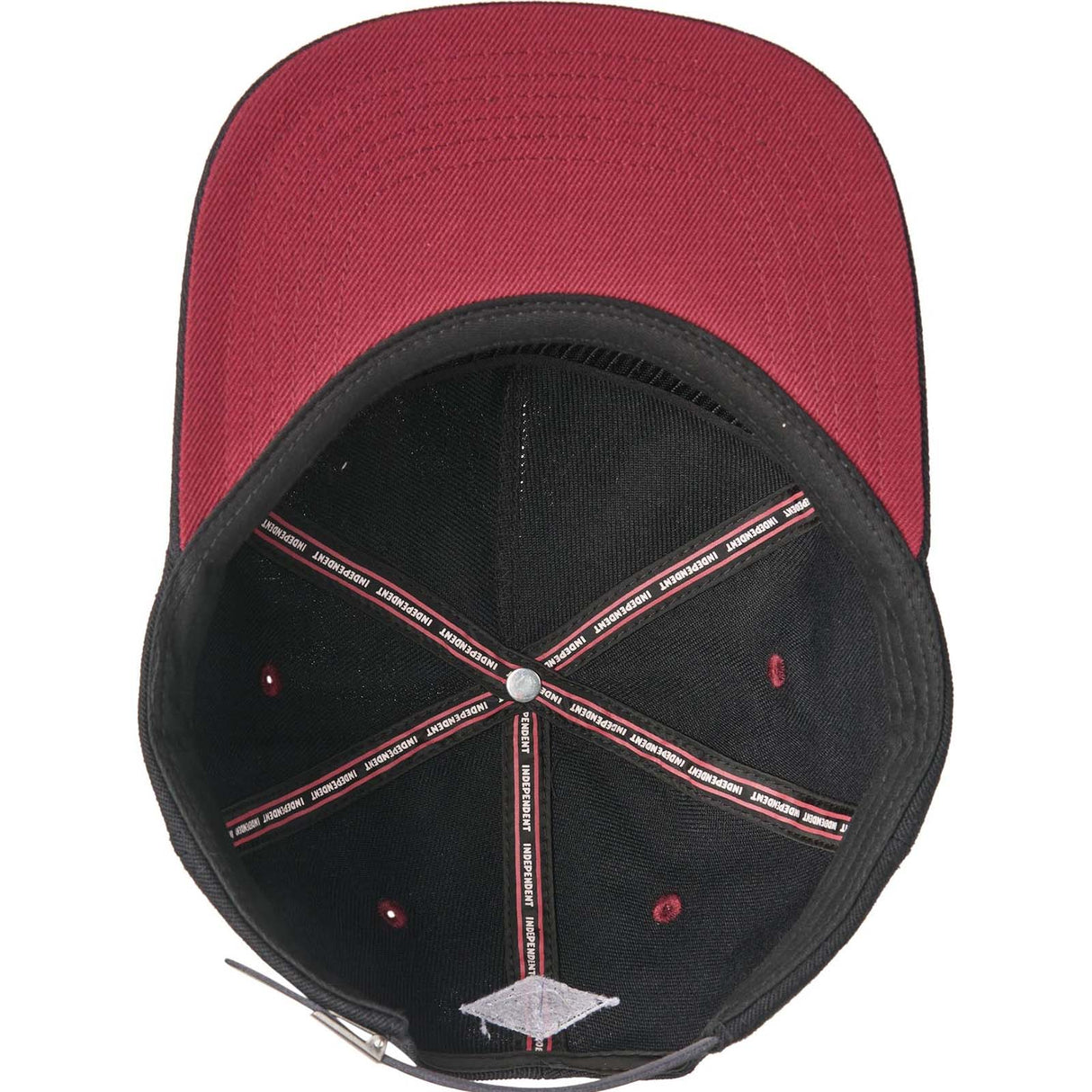 Independent Brigade Strapback Cap - Black
