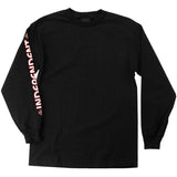 Independent Bar Cross Long Sleeve T Shirt - Black LRG