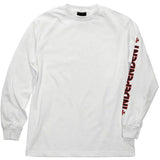 Independent Bar Cross Long Sleeve T Shirt - White